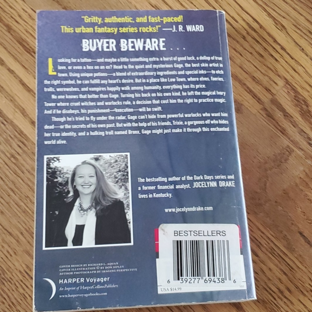 Book  Angel's Ink - Jocelynn Drake - Picture 2 of 2
